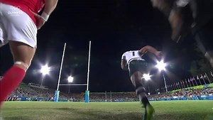 A nation rejoices. Fiji 🇫🇯 had never won an Olympic medal of any colour prior to Rio 2016, when its rugby 🏉 team stormed to gold 🥇 against Team GB. An outpouring of emotion followed. Be a part of more Great Olympic Moments: https://www.olympicchannel.com/en/events/detail/rio-2016/ #StrongerTogether #1YearToGo World Rugby Sevens Team Fiji | Olympics