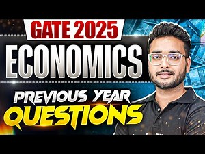 GATE 2025 Economics Previous Year Question | GATE 2025 Economics Previous Year Answer 2025
