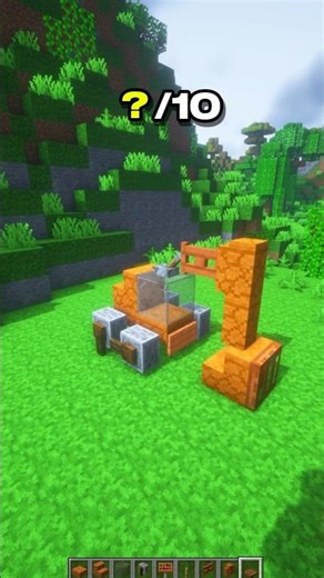 How to Make an Excavator Toy in Minecraft – Cute Build | CupSapling #minecraft #easy #shorts