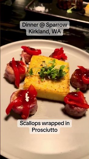 Dinner @ Sparrow in Kirkland, WA