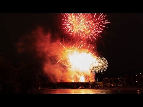 Canada Day 2021 fireworks in Calgary