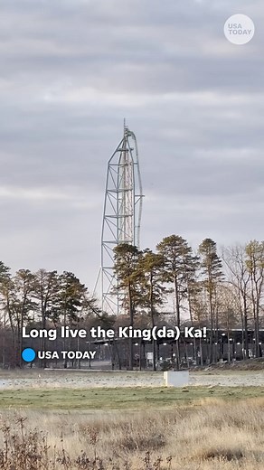 Kingda Ka implodes to make way for new Six Flags ride