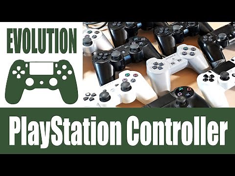 Controller Evolution - the history of the DualShock PlayStation Controller