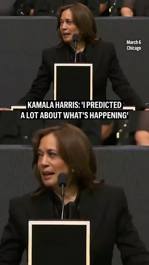 Former U.S. Vice President Kamala Harris shared a message about breaking doors down at Rev. Jesse Jackson's funeral.