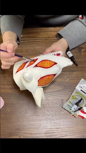 【チェンソーマン】狐の悪魔のハンドパペットの作り方