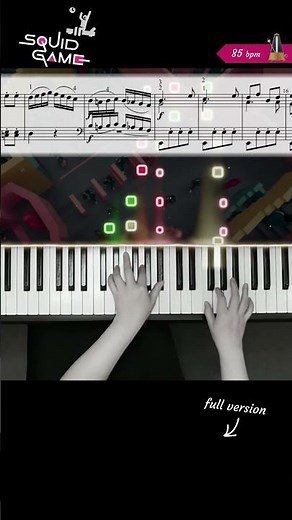 SQUID GAME - Wake Up Song (Haydn Trumpet Concerto) #shorts #SquidGame #PianoSolo #Haydn