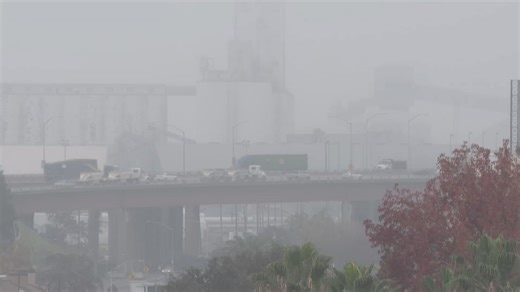 Caltrans urges caution as dense fog and congestion build before Thanksgiving