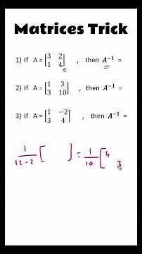 This Matrix Trick Will Save Your Exam ⏱️ | LearnOpediA