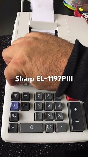 Sharp EL-1197PIII New 2023. Nice Calculator