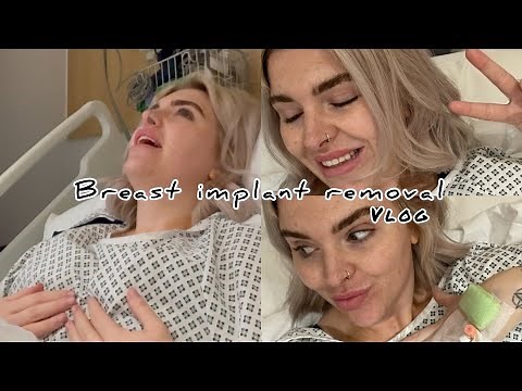 BREAST IMPLANT REMOVAL & FAT TRANSFER SURGERY | VLOG | LUCY HART @hartyyy