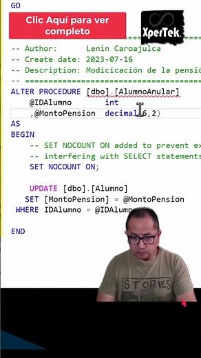 💻🚨CANCELLATION - Stored procedures in MS SQL Server #mssqlserver #update #tsql #cancel
