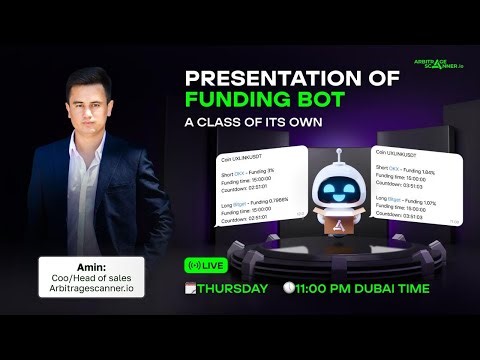 The long-awaited presentation of our newest product | funding bot |