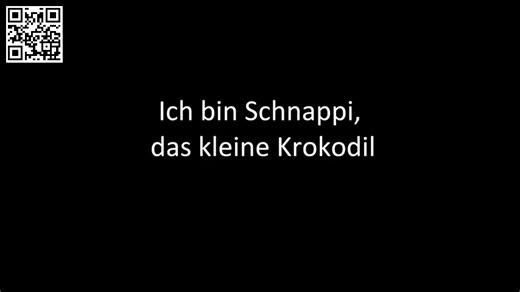 【德语儿童歌曲】Schnappi - Schnappi, das kleine Krokodil-小鳄鱼史那皮