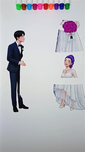 Rumi Love Jinu | K-Pop Demon Hunters Paper Craft #rumi #jinu #sajaboys #sodapop #art