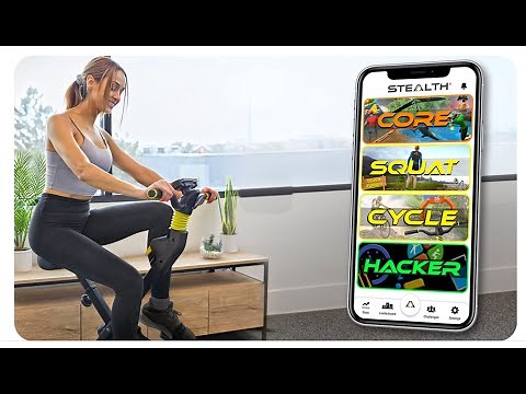 Stealth Cycle Turns Cardio Fitness into a Fun Game