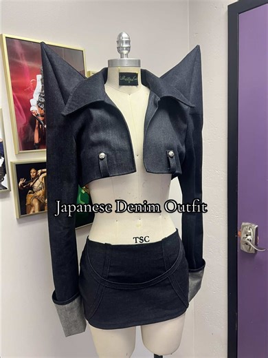 Handmade Japanese Denim Outfit Ideas