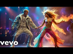Justin Bieber ft Shakira - Dancing In The Flame ( Official Music Video)
