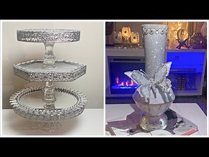 *NEW* See How I turned these dollar tree items into glam decor