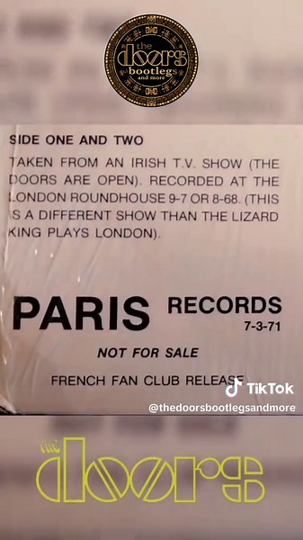 Grupo: THE DOORS Título: RESURRECTION Compañia: PARIS RECORDS 7-3-71 Formato: 2 VINYL UNOFFICIAL País: US?- FRANCE? Año: 1980 Los créditos como vienen en los vinilos porque están bien extraños: SIDE 1 1. THE MUSIC ENDS 2. FIVE AGAINST ONE 3. CARAVAN IN SPAIN SIDE 2 1. BACK DOOR MAN/CRAWLING KING SNAKE 2. CELEBRATION POETRY/LIGHTING FIRES 3. FORGOTTEN SOLDIERS SIDE 3 1. LIZARD CELEBRATION/FIRES 2. FIVE OF ONE 3. TWICE IN LOVE SIDE 4 1. MEDLEY: MACK THE KNIFE/ALABAMA SONG/BACK DOOR MAN 2. DRIVE IN