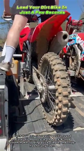 Load Your Dirt Bike In Just A Few Seconds