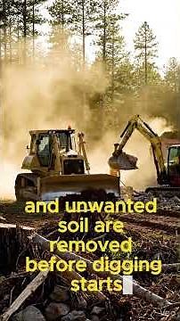 How Excavation Works at a Construction Site #civilengineering #construction #excavation #civil