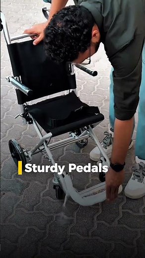 The Ultimate Portable Transport Chair by WOLAID | Your Companion for Easy Travel