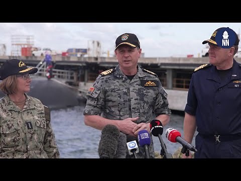 AUKUS Navy Chiefs first trilateral visit to HMAS Stirling