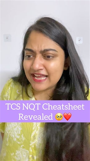 Curious Freaks | Crack TCS NQT Easily❤️🔥 #interview #coding #tcs #tcsnqt #codingchallenge #interviewtips #jobopportunity #interviews #softwarecompany... | Instagram