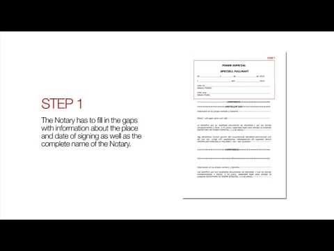 How to complete a Power of Attorney?