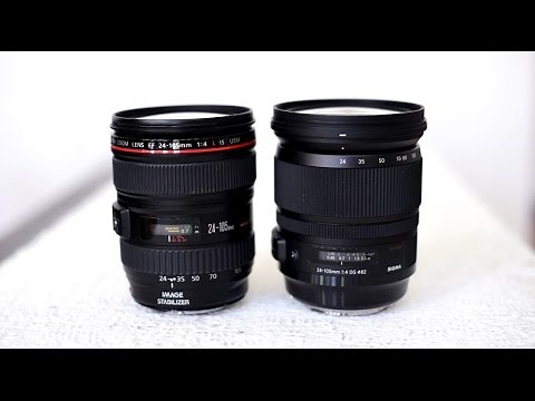 Sigma vs. Canon! Sigma 24-105mm f/4 'Art' lens review and comparison