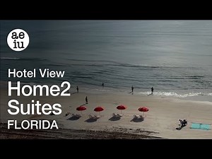 Oceanfront View at Home2 Suites Hotel in Ormond Beach, Florida