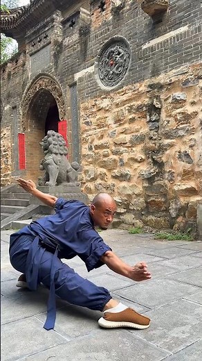 SHAOLIN FIVE-STEP FIST 👊 Full Power Demonstration #kungfu #martialarts