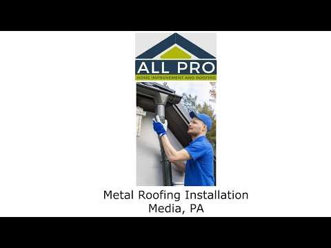 Metal Roofing Installation Media, PA