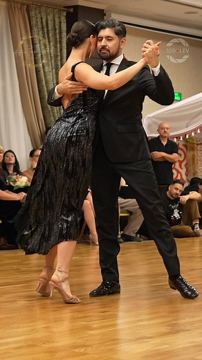 8.2K views · 2.7K reactions | Calm pace, precise phrasing  Ani Meskhi and Sebastian Jimenez @meskhi.anna @sebastianjimeneztango  Alexey Sobolev @tangodancelife ✨️ Astana Tango Festival 2025 @astanatangofestival  Ricardo Tanturi - Oigo tu voz | Alexey Sobolev Tango Videos | Facebook