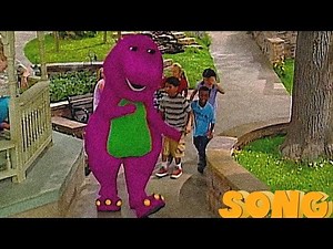 Walk Around the Block! 💜💚💛 | Barney | SONG | SUBSCRIBE