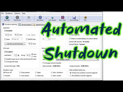 How To Setup WinOff Software - Automatic Shutdown | Tutorials