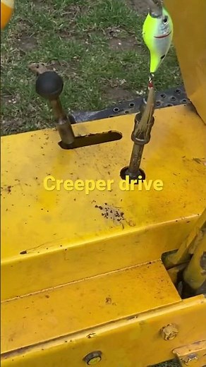 Cub cadet 70 driving with creeper gear #tractor #cub #cubcadet
