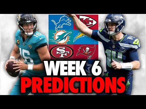 NFL Week 6 Predictions for EVERY GAME!! | NFL Week 6 Preview