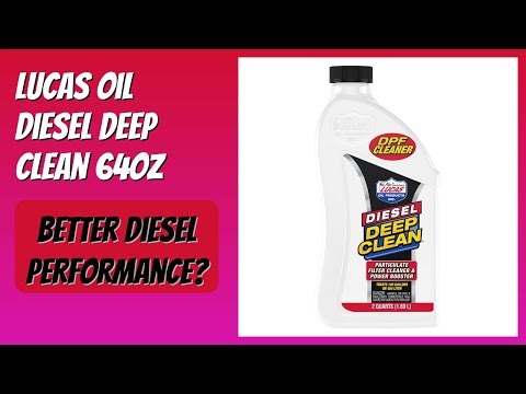REVIEW (2026): Lucas Oil Diesel Deep Clean 64oz. Features