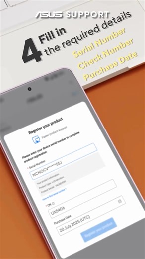 Getting a new ASUS device? Updating your product info? Register it and stay protected: simple steps, better experience.  Learn more: https://bit.ly/4pTFPTX | ASUS | Facebook