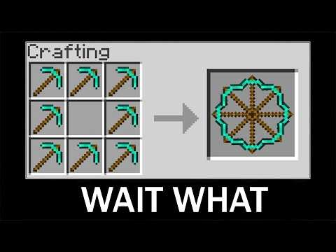 WAIT WHAT - Minecraft part 5 (Crazy Crafting Pickaxe)