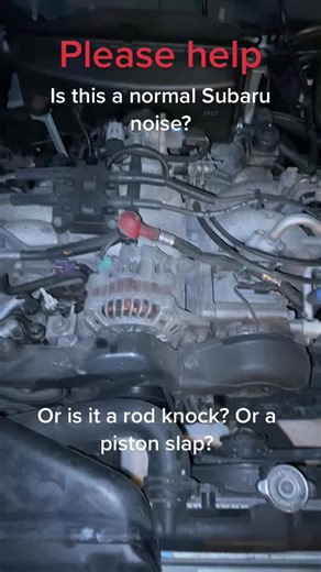 Identifying Common Subaru Engine Noises