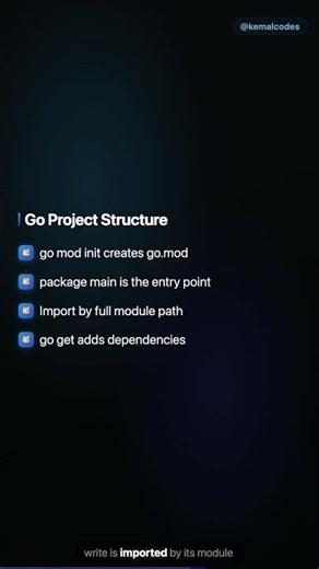 Go Tutorial #10: Go Project Structure — Packages & Modules #Short #Short