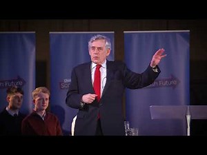 Gordon Brown: A Stronger Scotland, a Better Britain