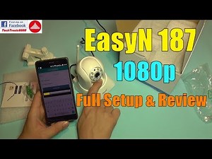 EasyN 187 FullHD 1080P Wireless WiFi IP Camera - Full Review