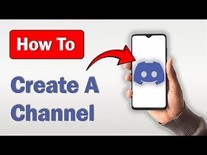 How to Create a Discord Channel on Mobile! (iPhone & Android)