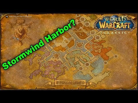 Classic WoW vs Current WoW - Stormwind Harbor