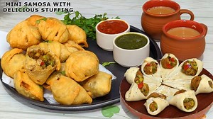 47K views · 693 reactions | Mini Samosa Recipe | Super Crispy Mini...