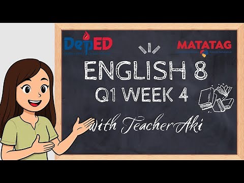 MATATAG ENGLISH 8 QUARTER 1 WEEK 4