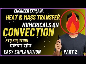 HEAT AND MASS TRANSFER PYQ SOLUTION | Convection, Boiling & Condensation #SPPU END SEM STUDY #mech